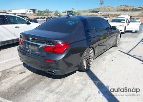 2014 BMW 740I z USA, uszkodzony, nr VIN WBAYA6C55ED144621